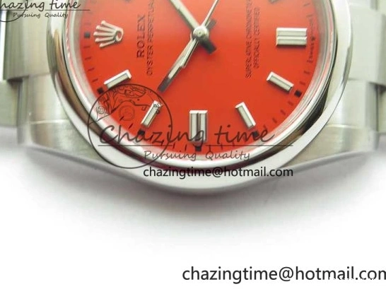 0510 Seasonal Oyster Perpetual 36mm 126000 BP Best Edition Red Dial on SS Bracelet 2652